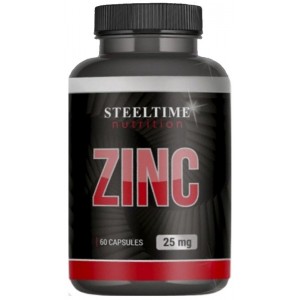 SteelTime Zink 25 мг 60 капс