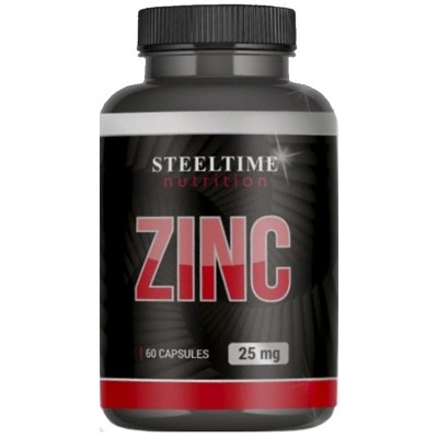 SteelTime Zink 25 мг 60 капс