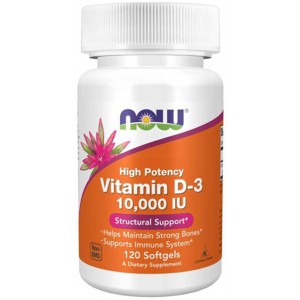 NOW Vitamin D3 10000ME 120tab