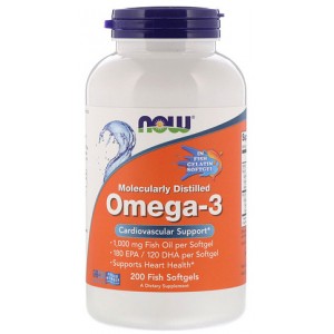 NOW Omega-3 200 caps