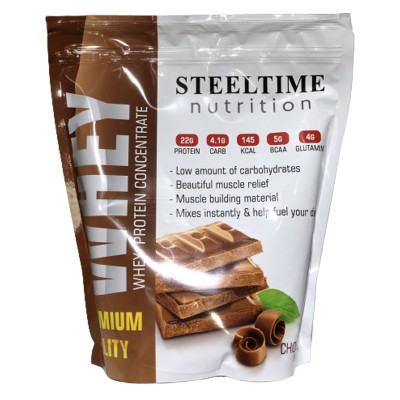 SteelTime Whey protein 900 gr