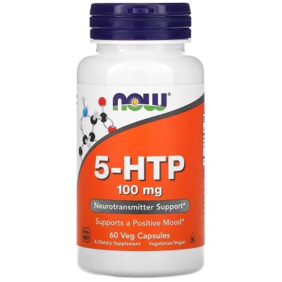 NOW 5-HTP 100 мг 60 капс