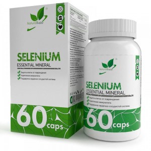 Natural Supp Selenium 100 mcg 60 caps