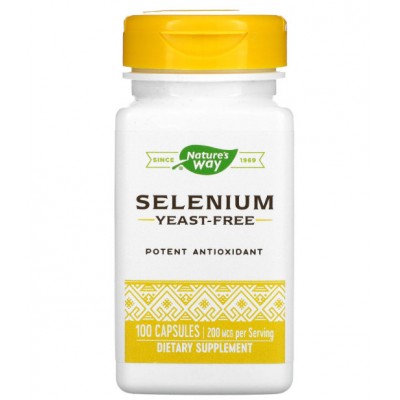 Nature Way Selenium 200mcg 100 caps