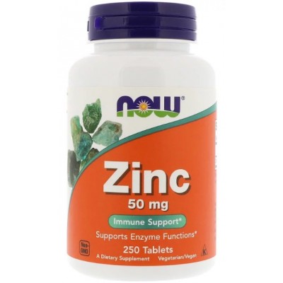 NOW Zinc 50mg 250tab