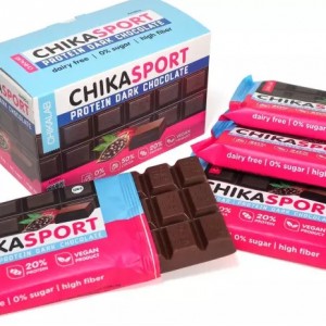 Chikalab шоколад темный 100гр