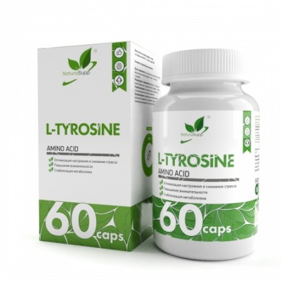 Natural Supp Tyrosine 60 tab