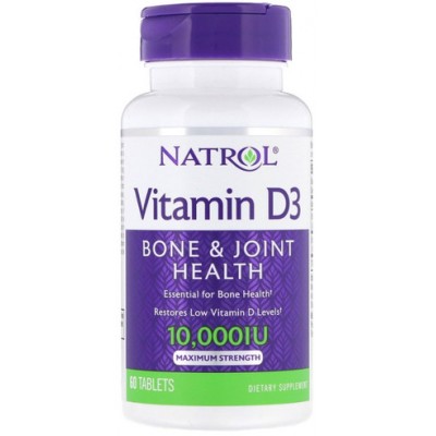 Natrol Vitamin D3 10000 IU 60tab