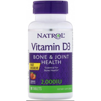 Natrol Vitamin D3 2000 IU 90tab