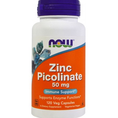 NOW Zinc Picolinate 50mg 120caps