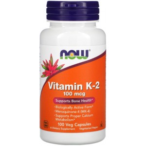 NOW Vitamin K2 100mcg 100 caps