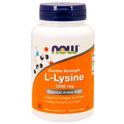 NOW L-Lysine 1000mg 100tab