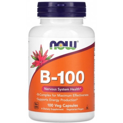 NOW B-Complex B-100 100 мг 100 капс