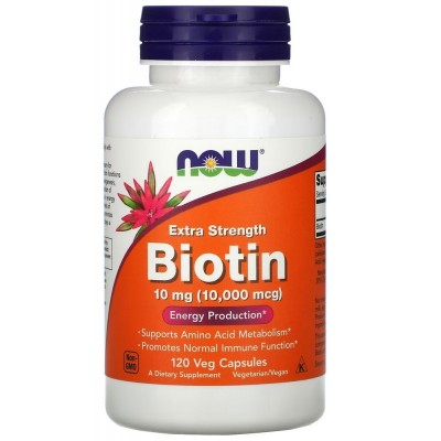 NOW Biotin B7 10000 мкг 120 капс