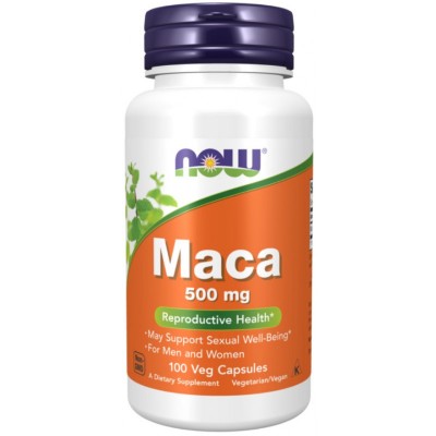 NOW MACA 500 мг 100 капс